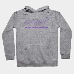 Millsaps biochemistry dark purple Hoodie